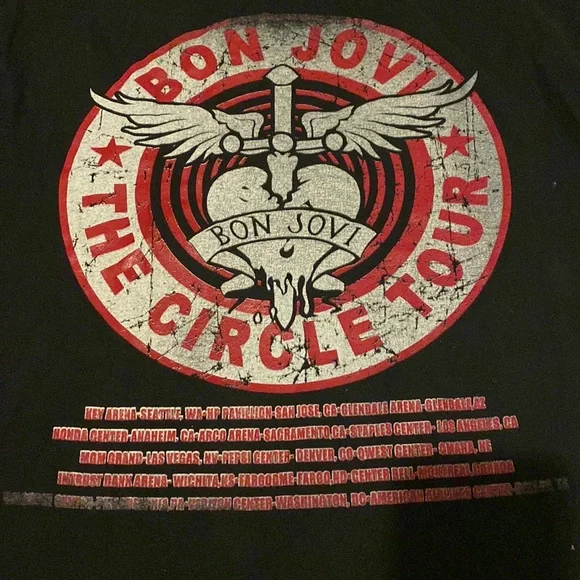 Vintage Bon Jovi t shirt - Picture 5 of 5